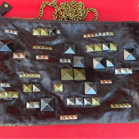 🔥RACHEL Rachel Roy studded metal  purse - Picture 3 of 8